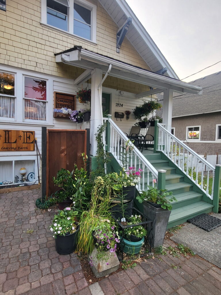 Cornerstone Christian Fellowship church office at 2124 Chambers Street in Victoria, BC.